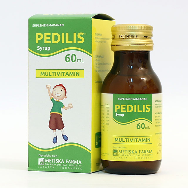 PEDILIS® syrup multivitamin dan L-lysine, Metiska Farma
