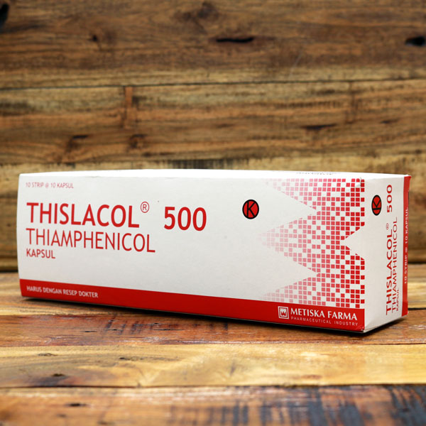 THISLACOL® 500 (Thiamphenicol 500 mg), Metiska Farma